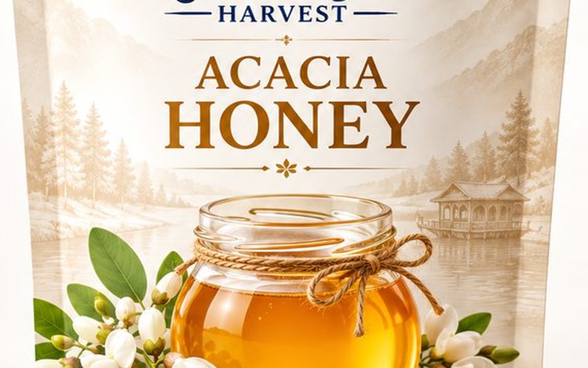 Jamun honey dark rich viscosity detail angle