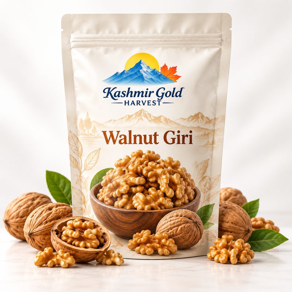 Kashmiri Walnut Giri (Akhrot Kernels) - Grade A++ Premium